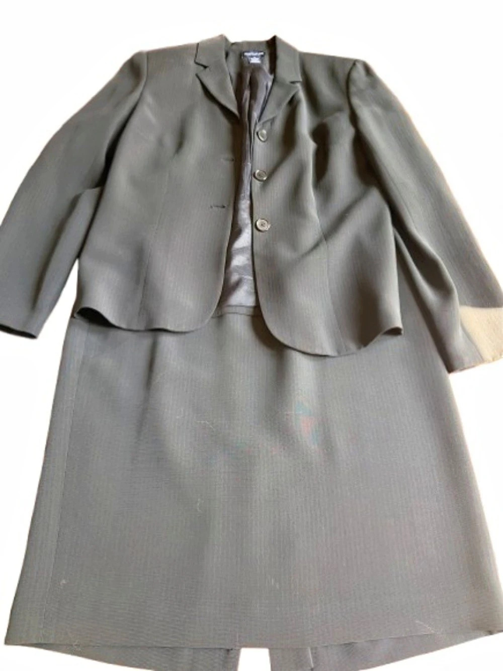 Black Ann Taylor Skirt Suit 10/12